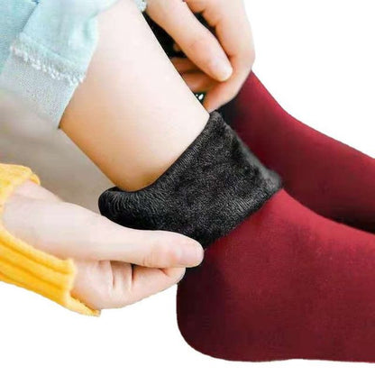 Verdickte Wintersocken