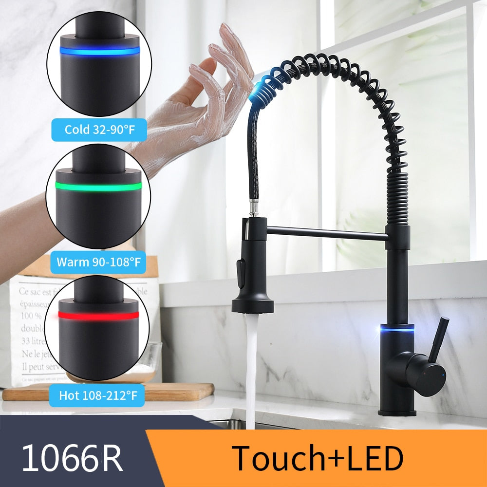 Smart-Touch-Wasserhähne für die Küche