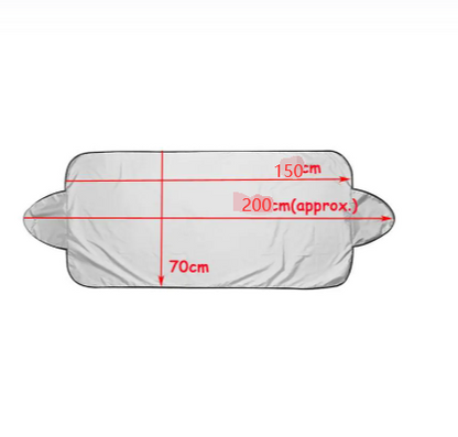 Winter-Windschutzscheibenabdeckung