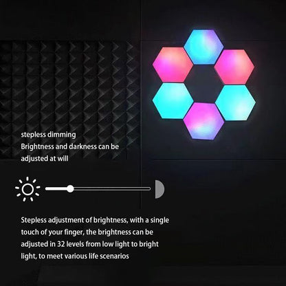 LED Hexagonal Indoor Light