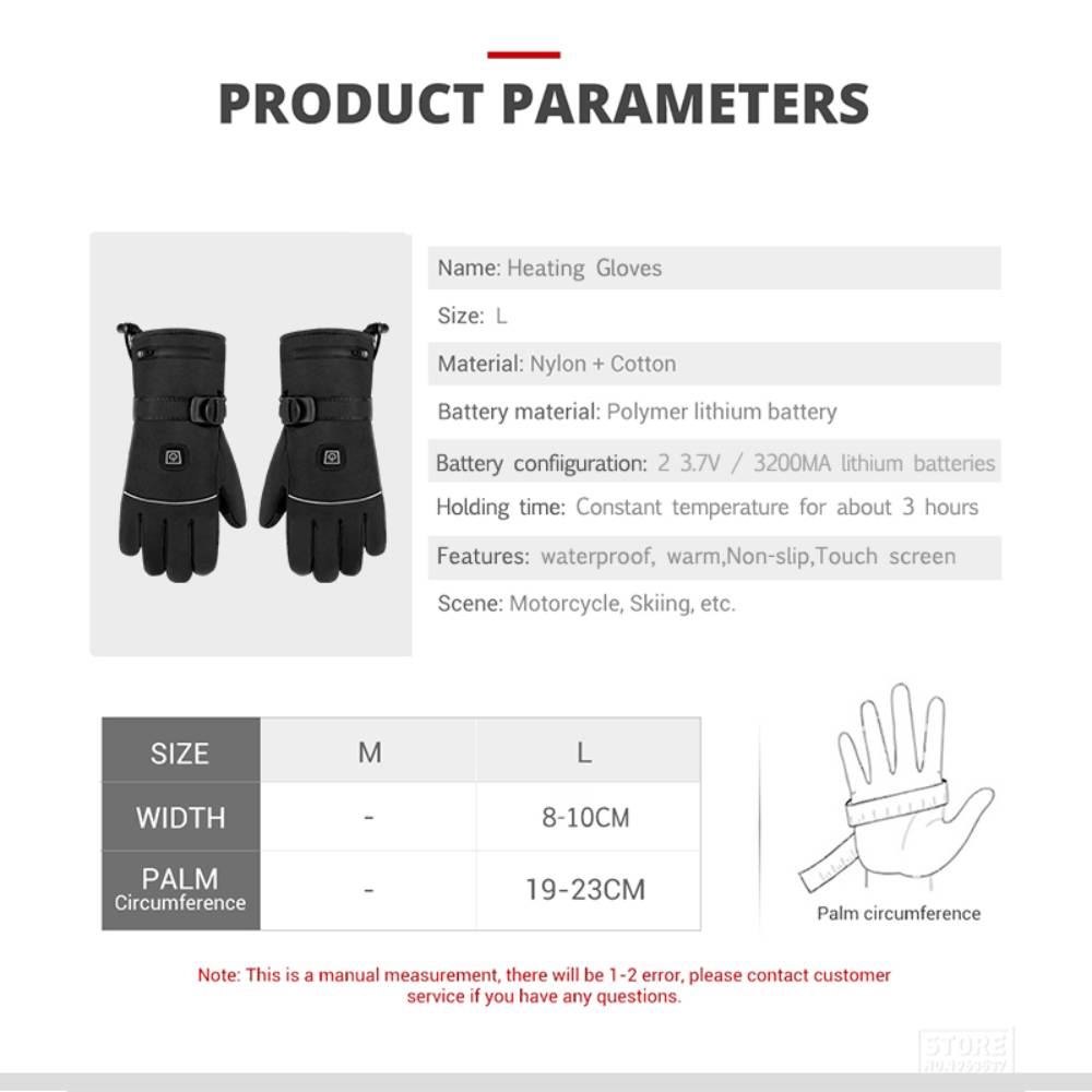 Thermal Gloves for Motorcycle and Bicycle