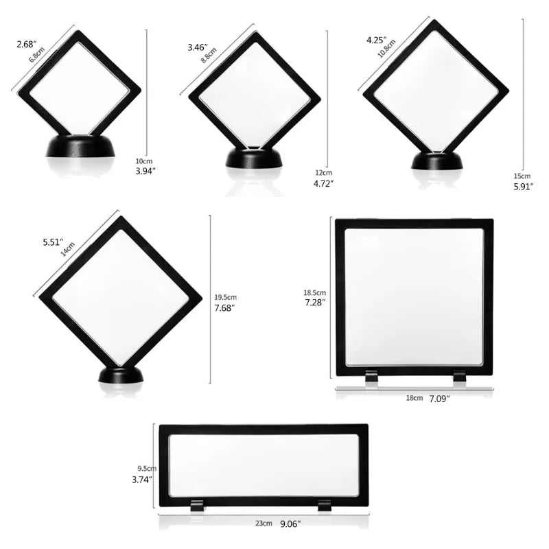 Display Stand 3D Floating Frame