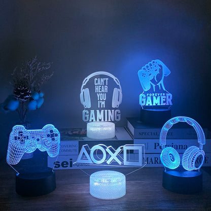 3D-LED-Gaming-Setup-RGB-Lampe