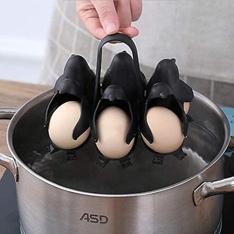 Penguin Egg Holder for cooking and storage