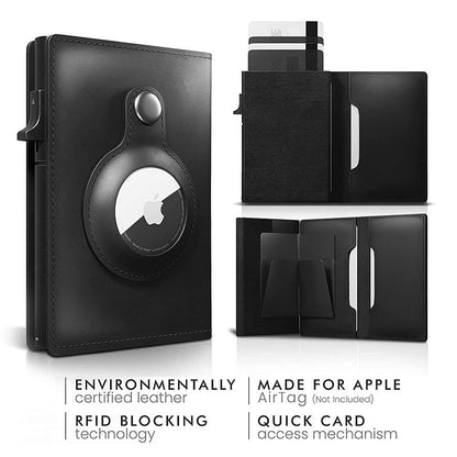 Smart Air Tag Wallet with RFID Blocker