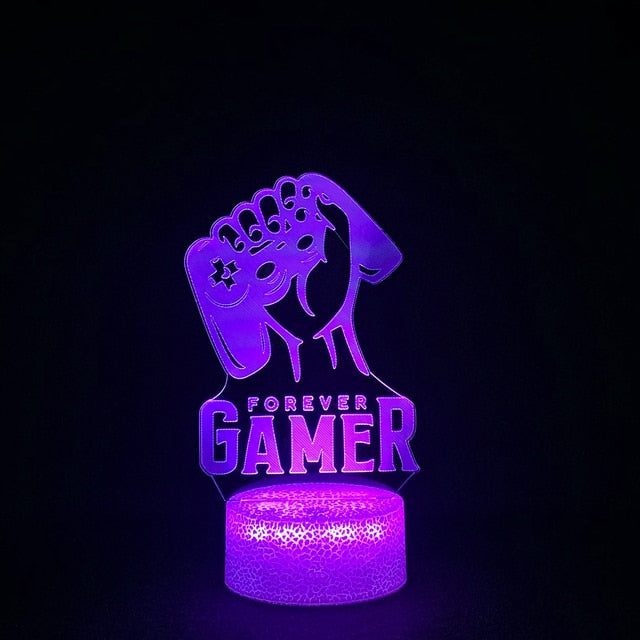 3D-LED-Gaming-Setup-RGB-Lampe